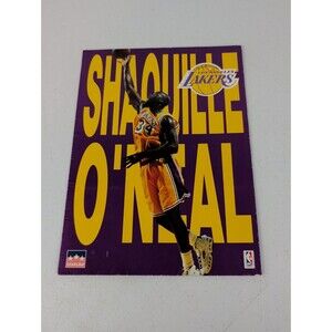Retro Shaquille O'Neal Shaq Los Angeles LA Lakers Folder NBA Basketball 90s VTG